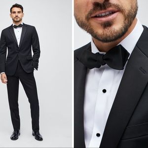 Bonobos Tuxedo Jacket, Black Notch Lapel, Slim